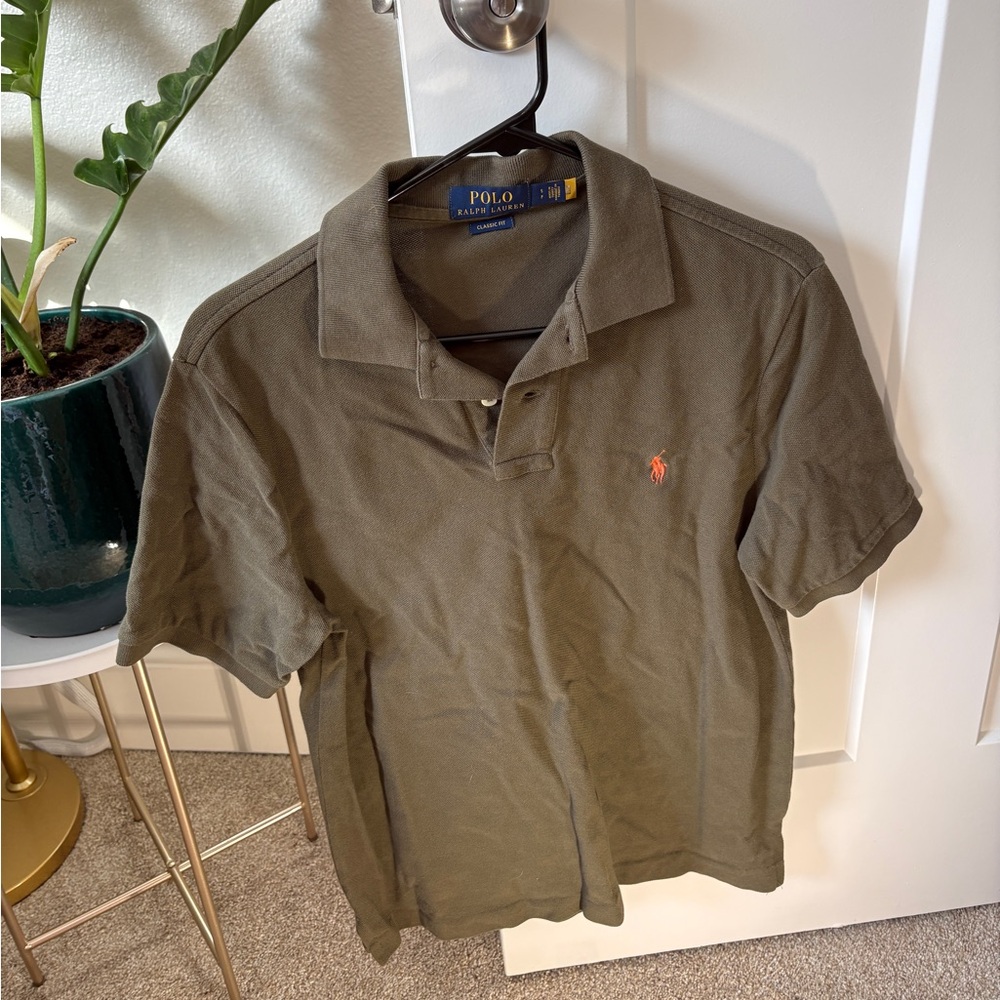 Polo by Ralph Lauren Classic Fit Khaki Shirt